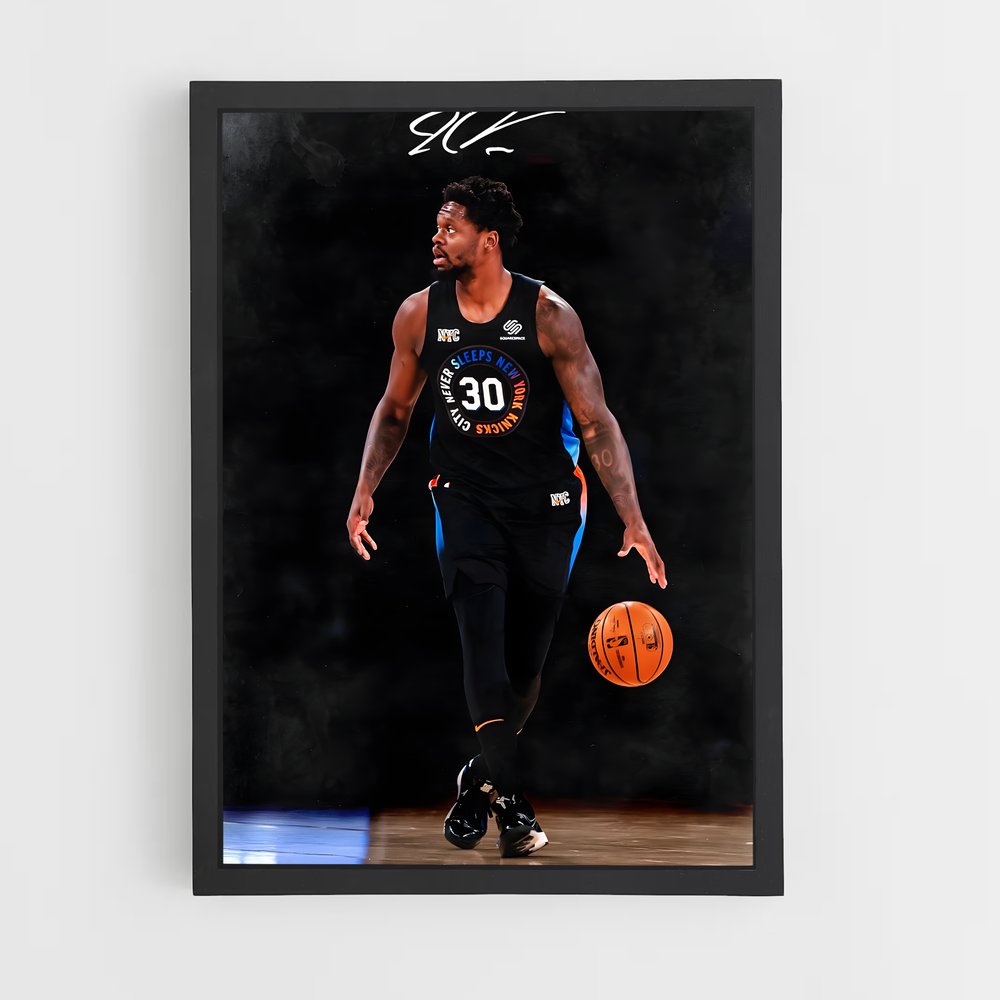 Poster Slam Dunk Randle – affiche Basketball (vue 2)